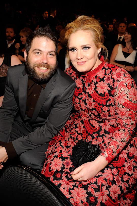 Adele und ihr Ex-Mann Simon Konecki