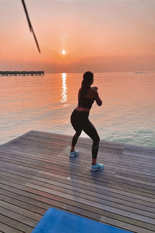 Belinda Bencic Malediven 2020