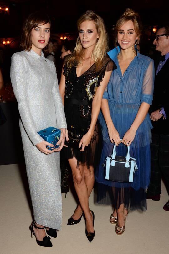 Alexa Chung Poppy Delevingne Suki Waterhouse