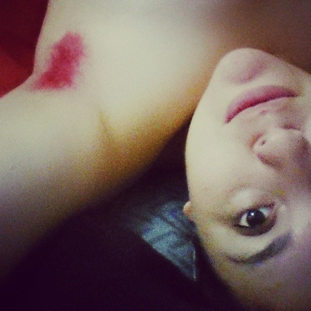 Achselhaare färben Trend Instagram Tumblr #DyedArmpit