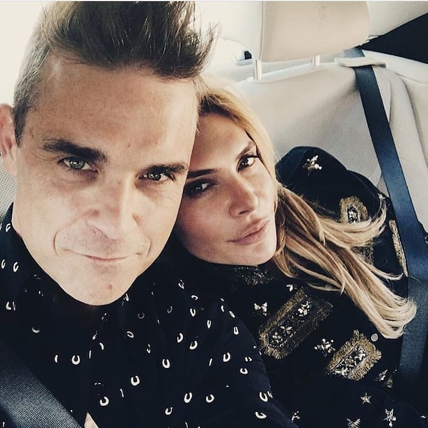 Robbie Williams und seine Frau Ayda Field Williams