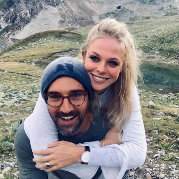 Salar Bahrampoori mit seiner Freundin Barbara Ruijs