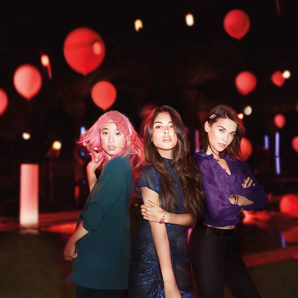 Margaret Zhang, Madison Beer und Amanda Steele