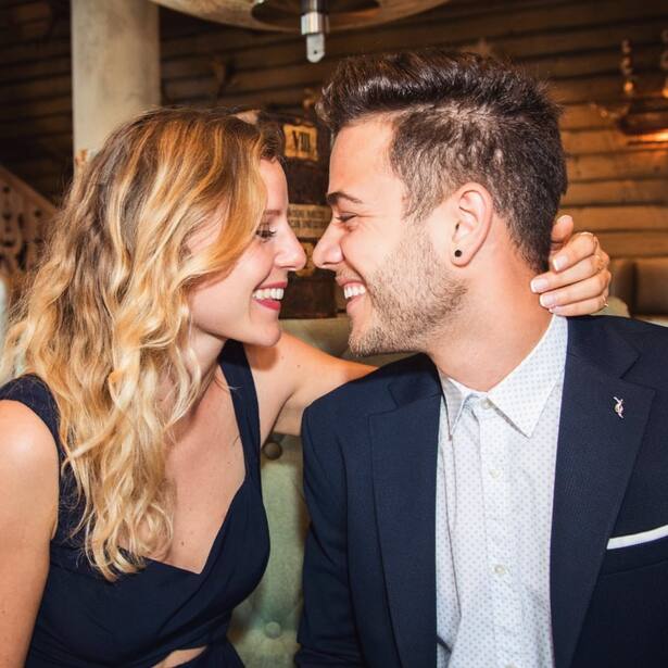 Luca Hänni und Freundin Michèle Affolter 2019