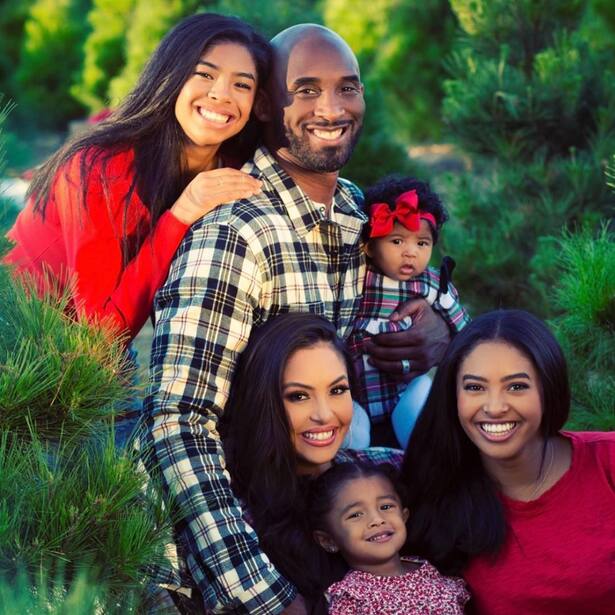 Kobe Bryant und Familie