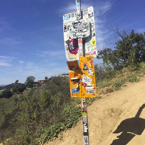 Jasmin Gruber (Blick) mit Stars in Hollywood