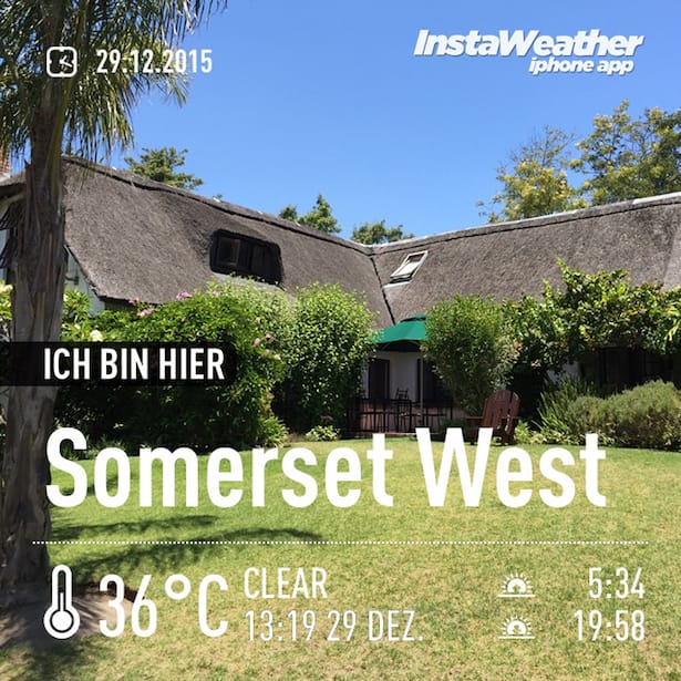 Südafrika-Blog Silvester