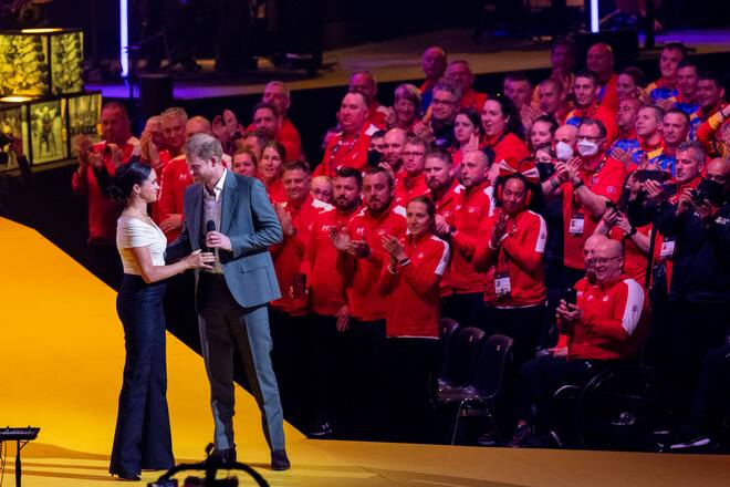 Prinz Harry und Herzogin Meghan an der Eröffnungszeremonie der Invictus Gamesi