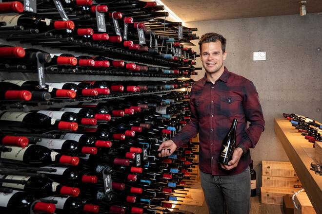 Patrick Küng mit Bianca