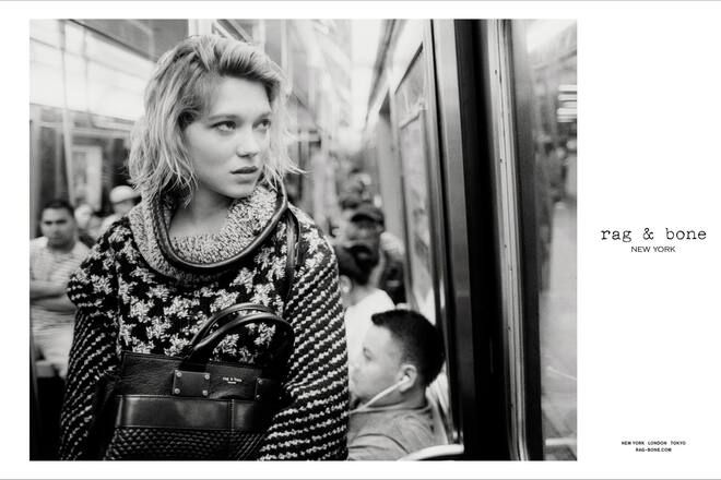 FW13 Campaigns featuring Michael Pitt and Lea Seydoux by Glen Luchford