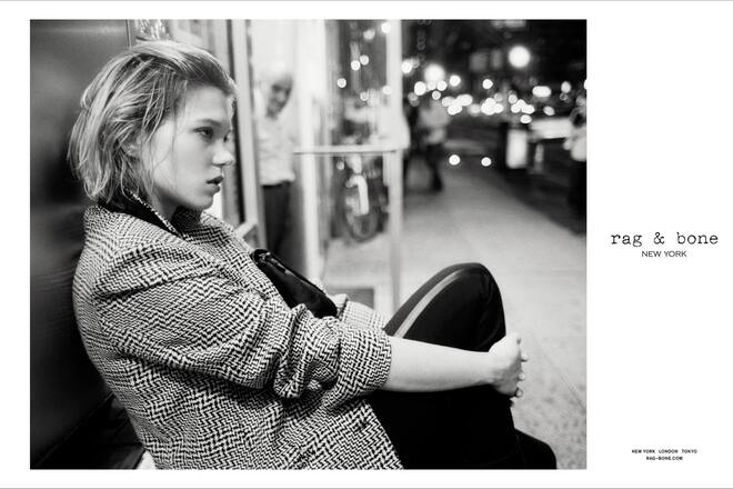 FW13 Campaigns featuring Michael Pitt and Lea Seydoux by Glen Luchford