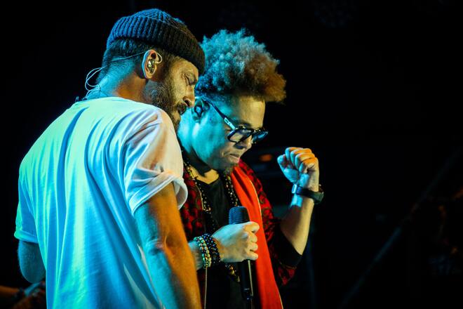 BLAY spielen in Etziken 2022 Blay - Marc Sway und Bligg - Backstage Reportage bei einem Konzert in Etzikon