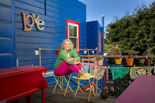 Milena Moser in San Francisco, Oktober 2023 ©Jonas Mohr