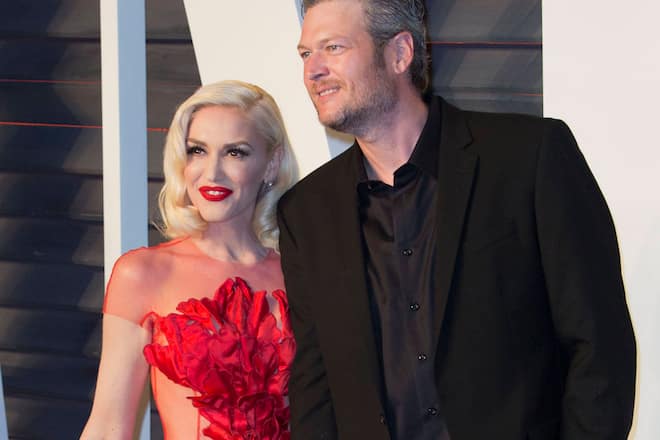 July 5, 2021, Los Angeles, California, USA: Gwen Stefani and Blake Shelton got married on July 3 in Oklahoma. FILE PHOTO: Blake Shelton and Gwen Stefani on the red carpet at the 2016 Vanity Fair Oscar Party held at the Annenberg Center in Beverly Hills, California, Sunday February 28, 2016. /PI Los Angeles USA - ZUMAp124 20210705_zaa_p124_033 Copyright: xJAVIERxROJASx