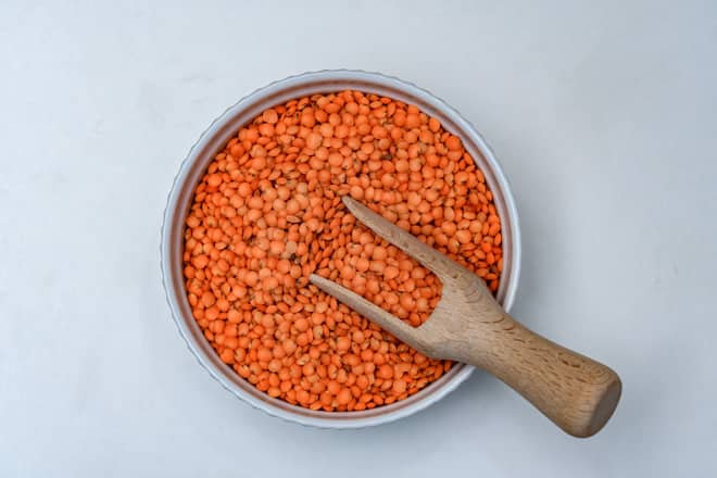 Rote Linsen Brötchen