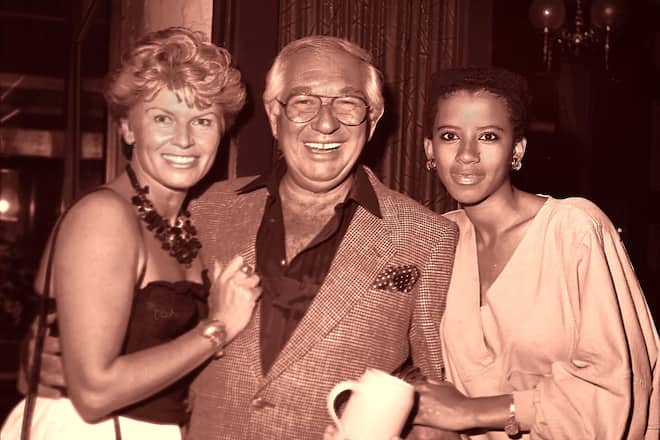 Arabella Kiesbauer mit Eltern Horst und Hannelore