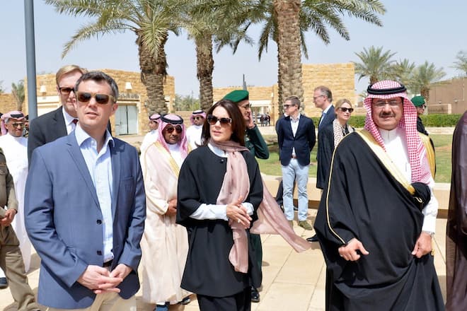 Kronprinzessin Mary Kronprinz Frederik Saud Arabien 2016