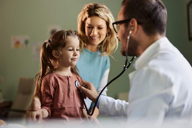 Besuch beim Kinderarzt