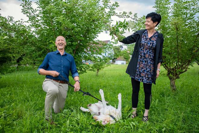 Dorf 2020, Häggenschwil, Gaby Helfenberger, Hans-Peter Eisenring