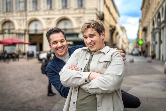 ESC Sven Epiney und Marius Bear in Turin
