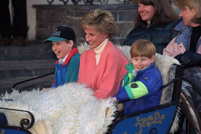Prinzessin Diana, Prinz William, Prinz Harry