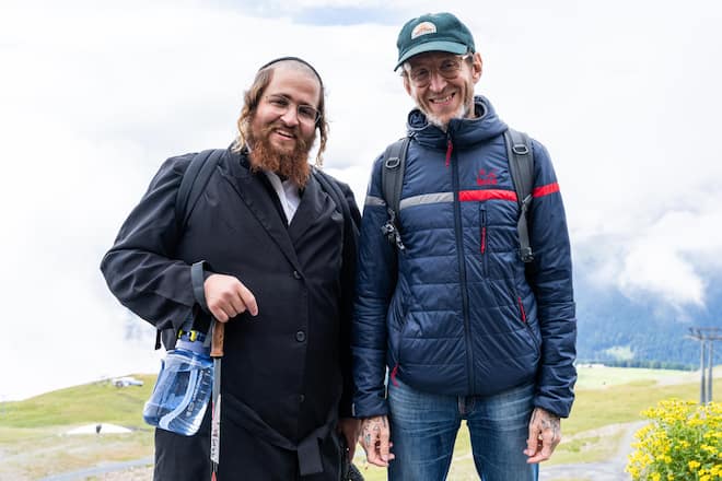 Foto: Joseph Khakshouri, 18-19.08.2024 Jüdische Gäste in Davos Jakopbshorn Davos (GR) Jüdische Gäste in Davos