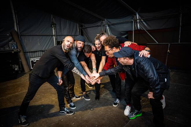 BLAY spielen in Etziken 2022 Blay - Marc Sway und Bligg - Backstage Reportage bei einem Konzert in Etzikon