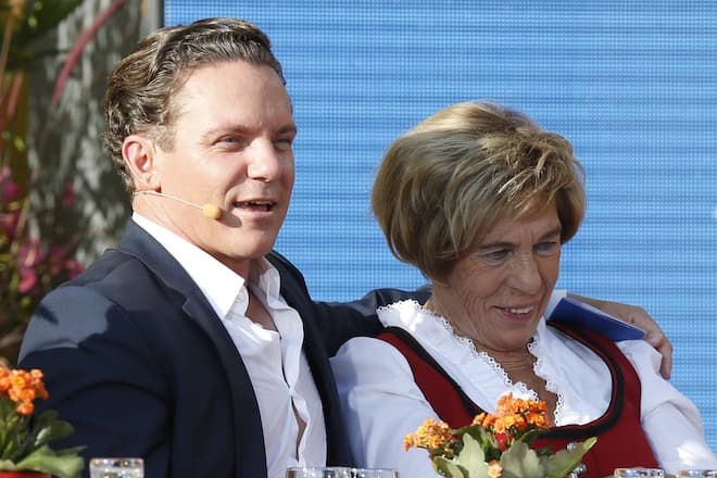Stefan Mross mit Mutter Stefanie Mross
