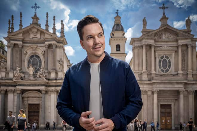 ESC Sven Epiney und Marius Bear in Turin