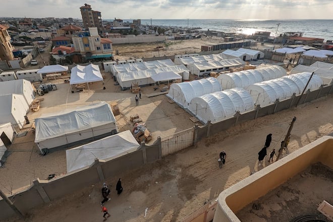 Martin Schneider, Arzt für SRK in Gaza