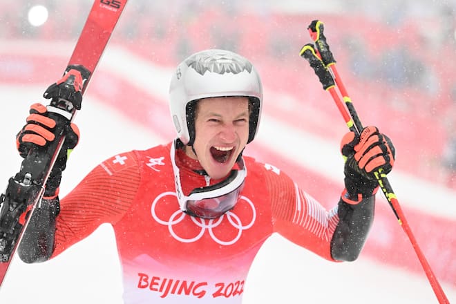 Marco Odermatt, Ski Alpin, Riesenslalom Olympiasieger in Peking 2022, Gold Medaille, SI 07/2022