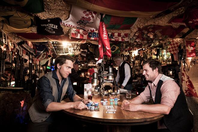 Beat Feuz und Carlo Janka 2014