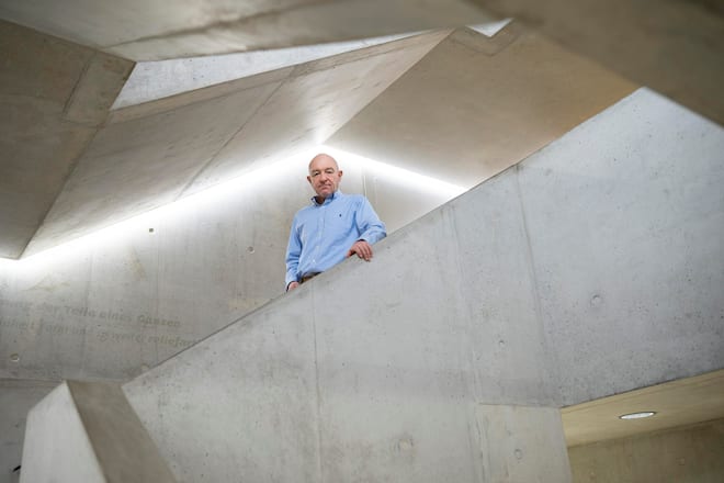 Daniel Jositsch, Bundesratskanditat, in der Hochschule für Wirtschaft Zürich