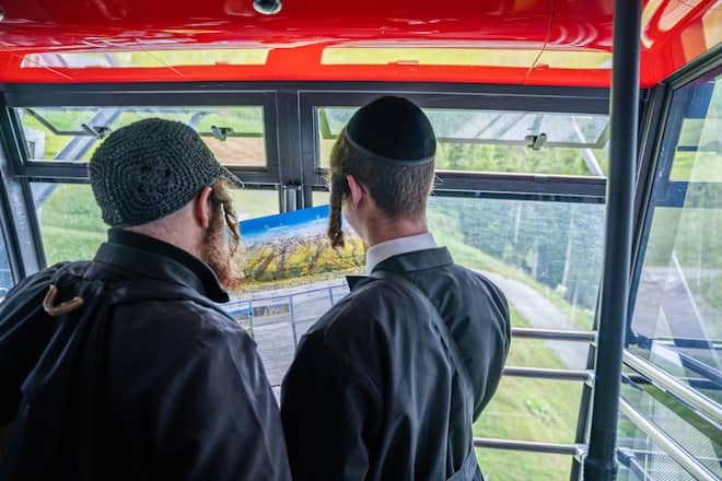 Foto: Joseph Khakshouri, 18-19.08.2024 Jüdische Gäste in Davos Jakopbshorn Davos (GR) Jüdische Gäste in Davos