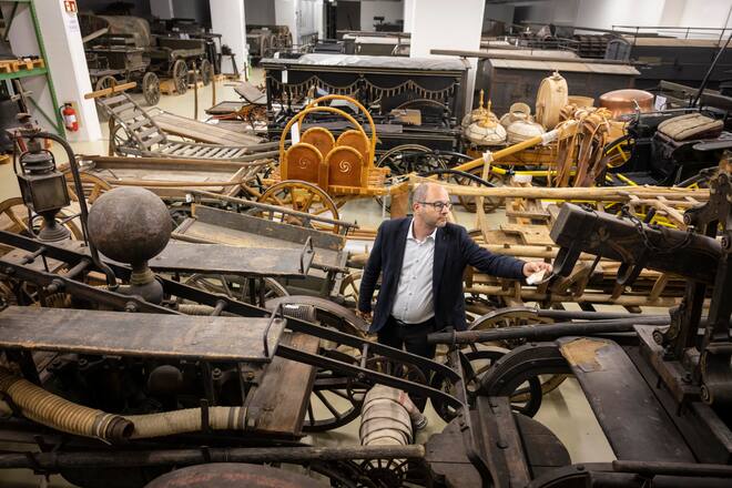 Sammlungslager Landesmuseum, Markus Leuthard, Direktor