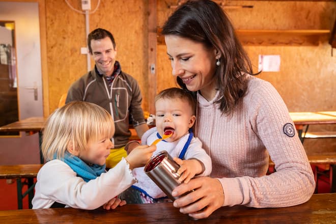 Sonia Kälin, Stefan Halter, Lena, Noemi