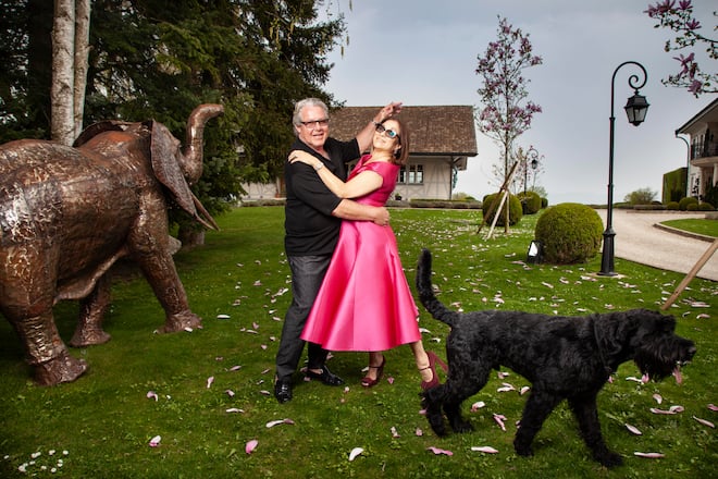 Rolf & Gloria Theiler Switzerland Rolf und Gloria Theiler, aufgenommen in Ihrem Zuhause in Schönenberg ZH bei Horgen. Foto: Jonas Mohr