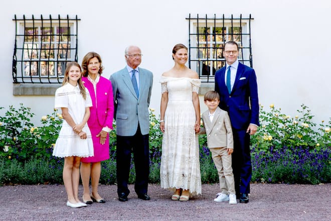 Kronprinzessin Victoria Schweden Prinzessin Estelle Prinz Oscar Prinz Daniel