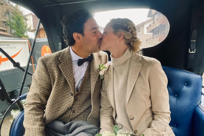 Salar Bahrampoori und Barbara Ruijs haben geheiratet.