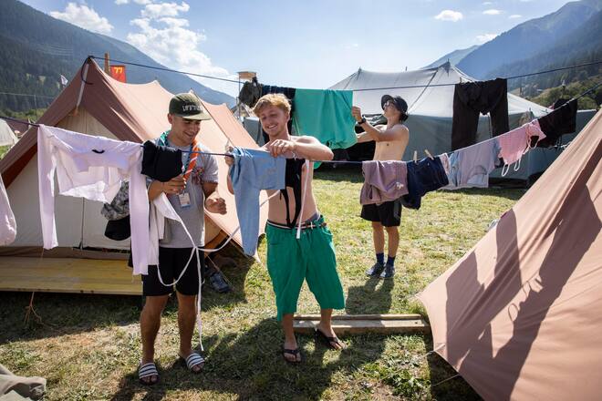 Pfadilager in Ulrichen im Goms VS, Bula 2022