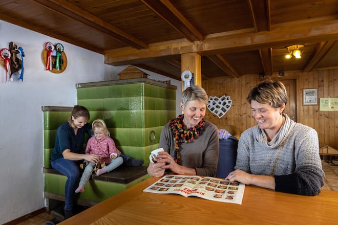 Diana Fankhauser, Margrit Vetter, Eveline Dolder, Schwingerköniginnen