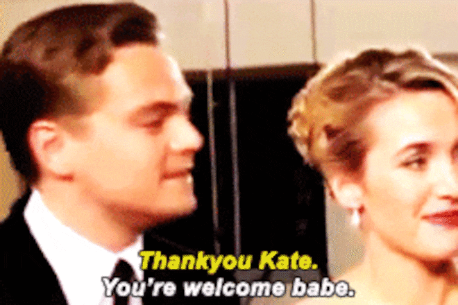 Leo und Kate #Friendshipgoals