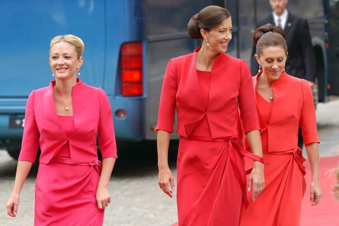 Brautjungfern Kronprinzessin Mary Amber Petty Jane Stephens Patricia Bailey