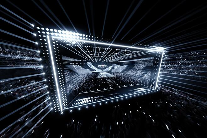 Am Eurovision Song Contest 2025 wird mitten in der St. Jakobshalle ein riesiger Rahmen stehen.