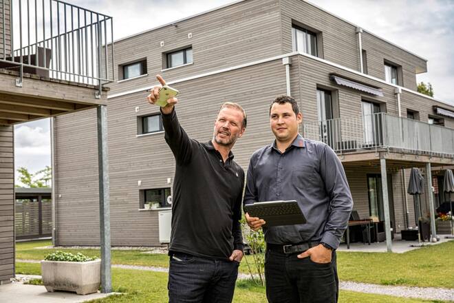 Grossaffoltern, 3.7.2020; Smart House. Photo Monika Flueckiger