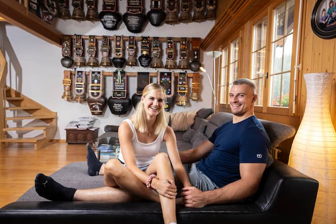 Samuel Giger, Schwinger; Michelle von Weissenfluh