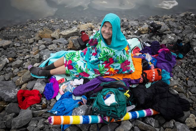 Eisschwimmerin Jeanette Stangier-Bors