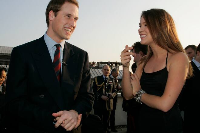LONDON, ENGLAND - MAY 7: (NO PUBLICATION IN UK MEDIA FOR 28 DAYS) Prince William laughs with singer Joss Stone at a reception before 'City Salute', a sunset pageant to celebrate and support British service personnel and their families, outside St. Paul's Cathedral on May 7, 2008 in London, England. (Photo by POOL/Tim Graham Picture Library/Getty Images)