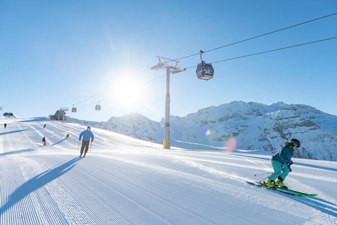 Skifahren in Adelboden