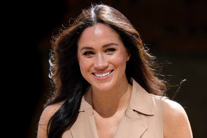 JOHANNESBURG, SOUTH AFRICA - OCTOBER 01: Meghan, Duchess of Sussex, Patron of the Association of Commonwealth Universities (ACU) visits the University of Johannesburg on October 1, 2019 in Johannesburg, South Africa. (Photo by Tim Rooke - Pool/Getty Images)